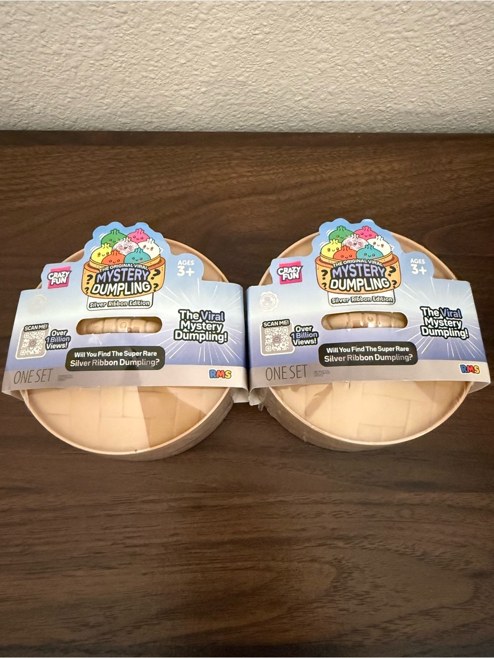 Mystery Dumpling Surprise Toy - silver ribbon edition(Set of 2)